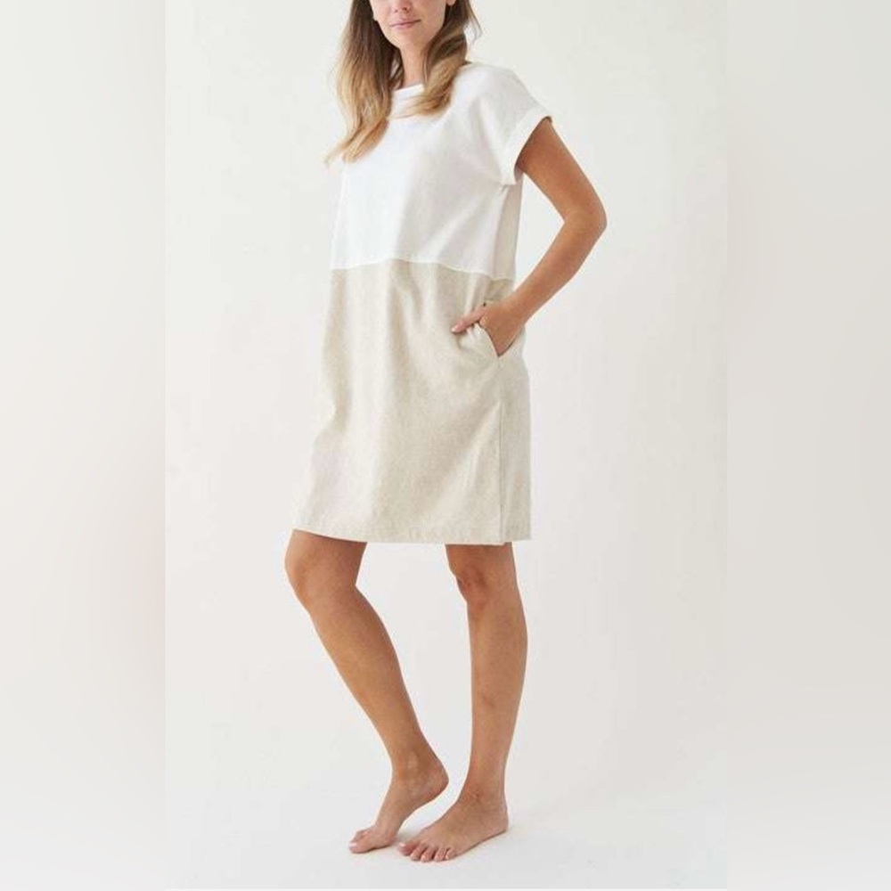 STUDIO KO Bamboo/linen/cotton dress or cover up